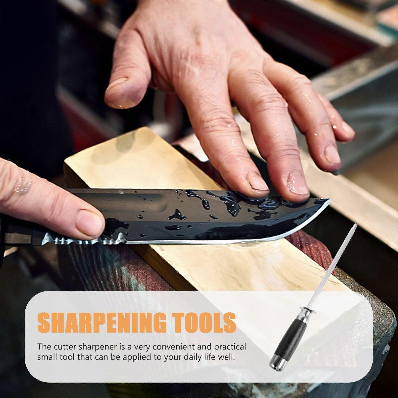 Cutter Sharpener Kitchen Sharpening Rod Stainless Steel Sharpener Kitchen Sharpening Stick