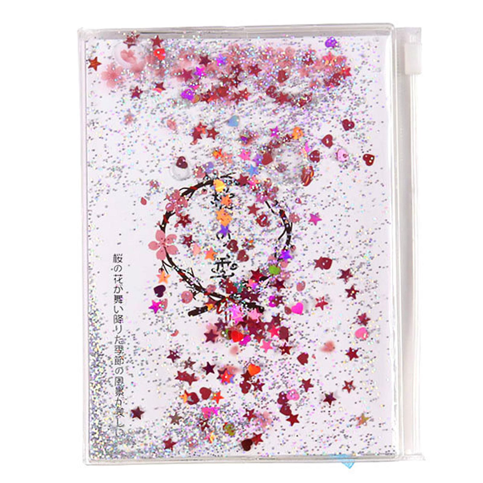 Glitter Girls Journal Notebook 96 Sheets Korean Scrapbook Notepad for Students