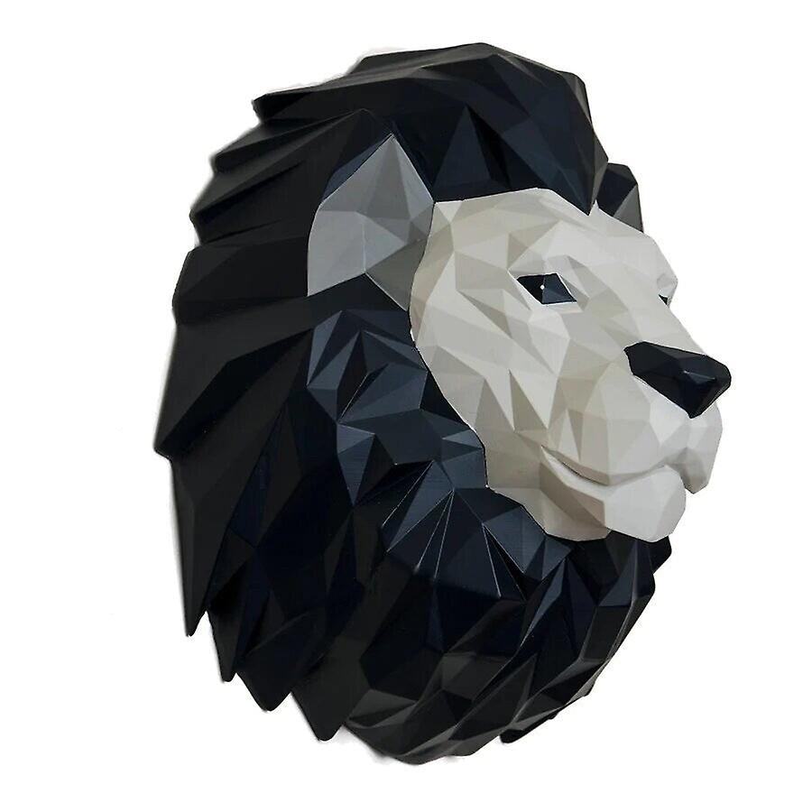 Origami Lion Head  Home Decor Decals