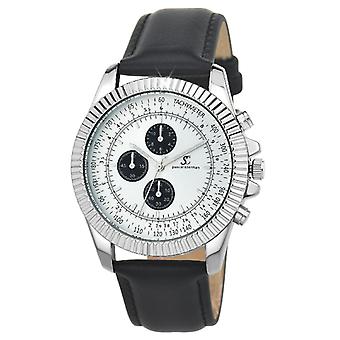 Herenhorloges MH311-NFA - Zwart Lederen Band