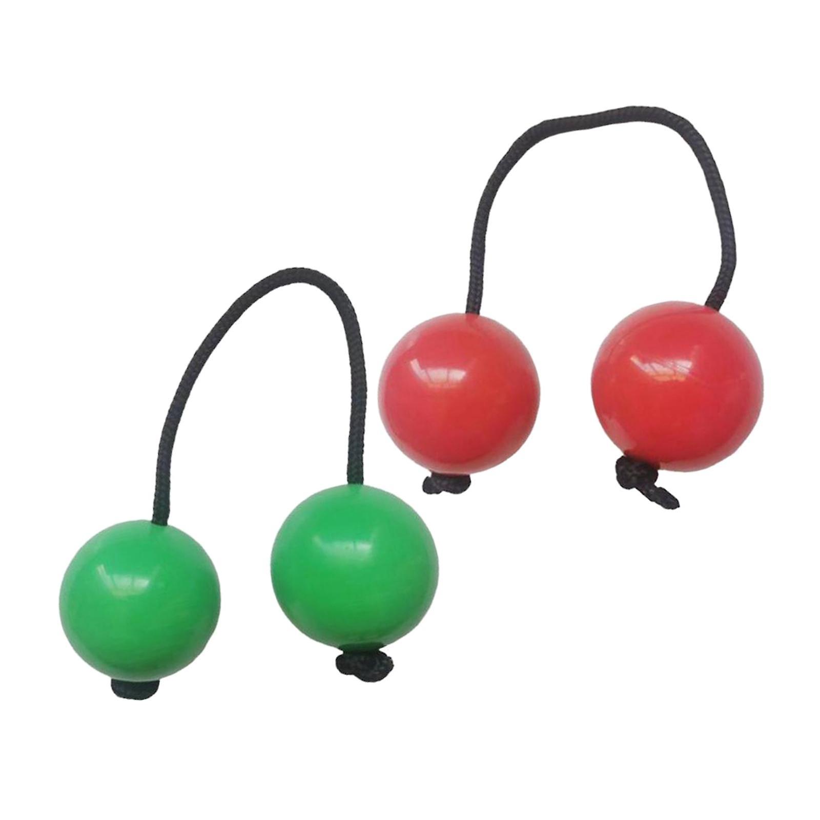 2x African Shaker Rattle Double Gourd Percussion Rhythmic Ball for Beginners