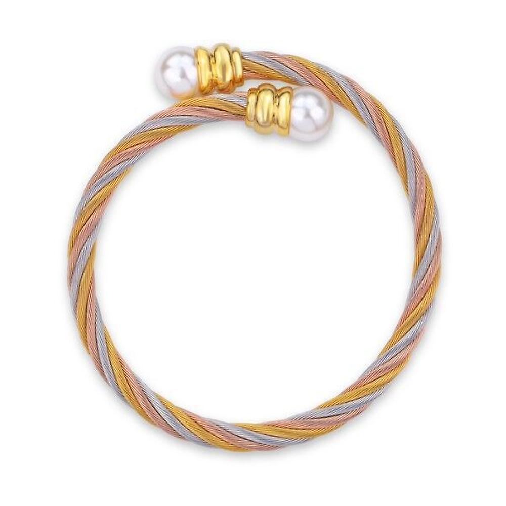 Celtic Torque Bangle Gold Coloured