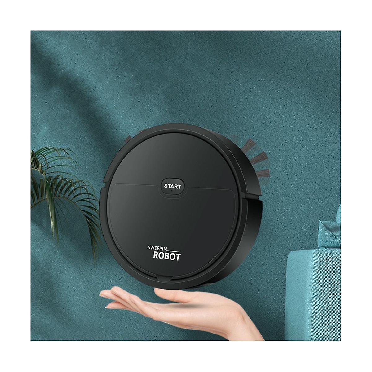 USB Smart Multi-Function Sweeping Robot Vacuum Sweeping Mopping 3-In-1 All-In-One Vacuum Cleaner,Bl