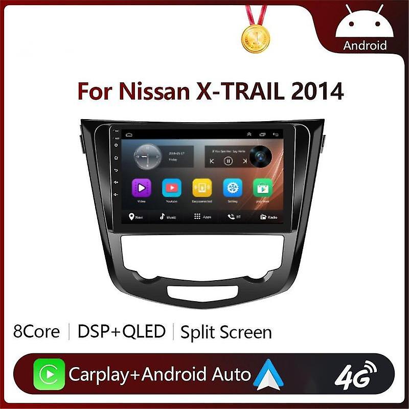 2 Din Android Car Radio 4G WIFI For Nissan X-TRAIL 2014 Stereo GPS Carplay Support Multimedia Player