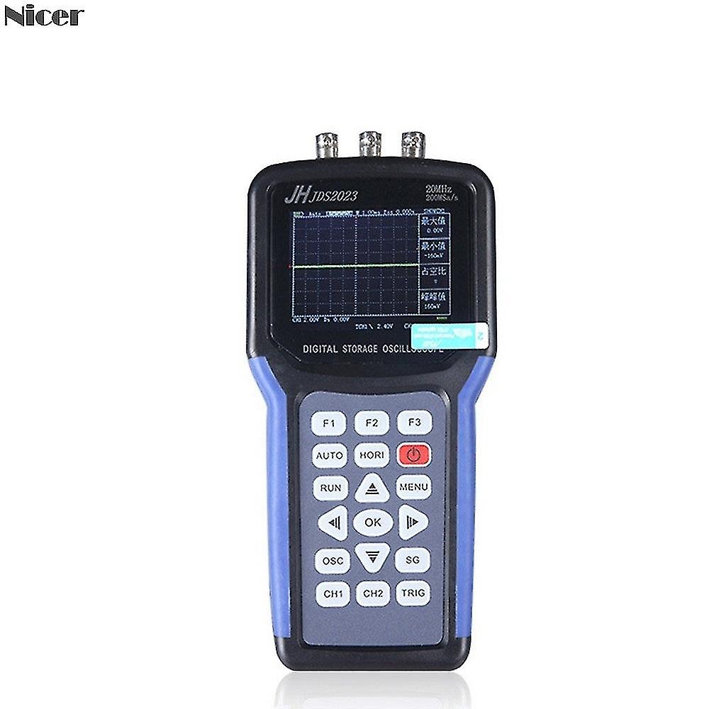 Portable Handheld Oscilloscope Jinhan Jds Digital Storagesignal Function Generator 20mhz Oscilloscope Ac/dc Input Coupling