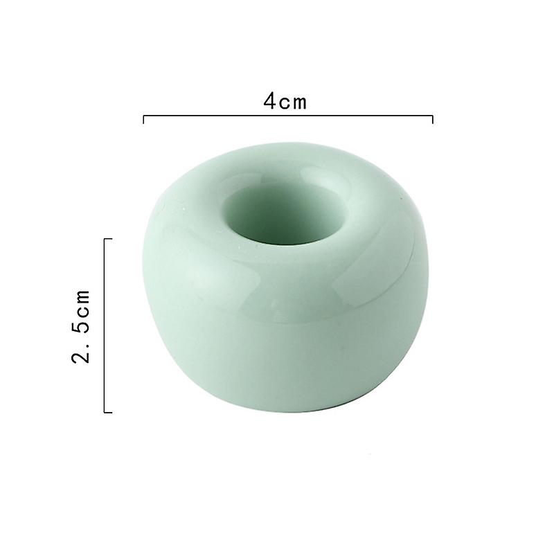 Multifunctional Mini Ceramic Bathroom Shower Toothbrush Holder Storage Rack