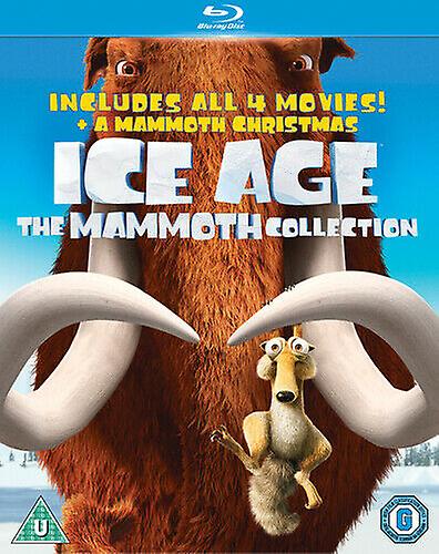 Ice Age 1-4 and Mammoth Christmas The Mammoth Pack DVD (2012) Chris Wedge cert - Region 1