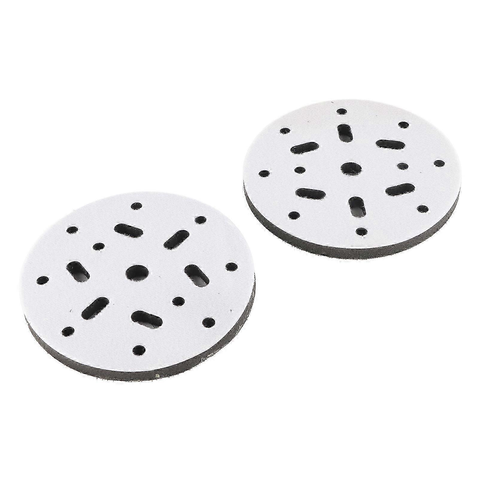 10pcs Interface Buffer Pad Soft Density 6in 17 Holes Sponge Interface Cushion for Polishing