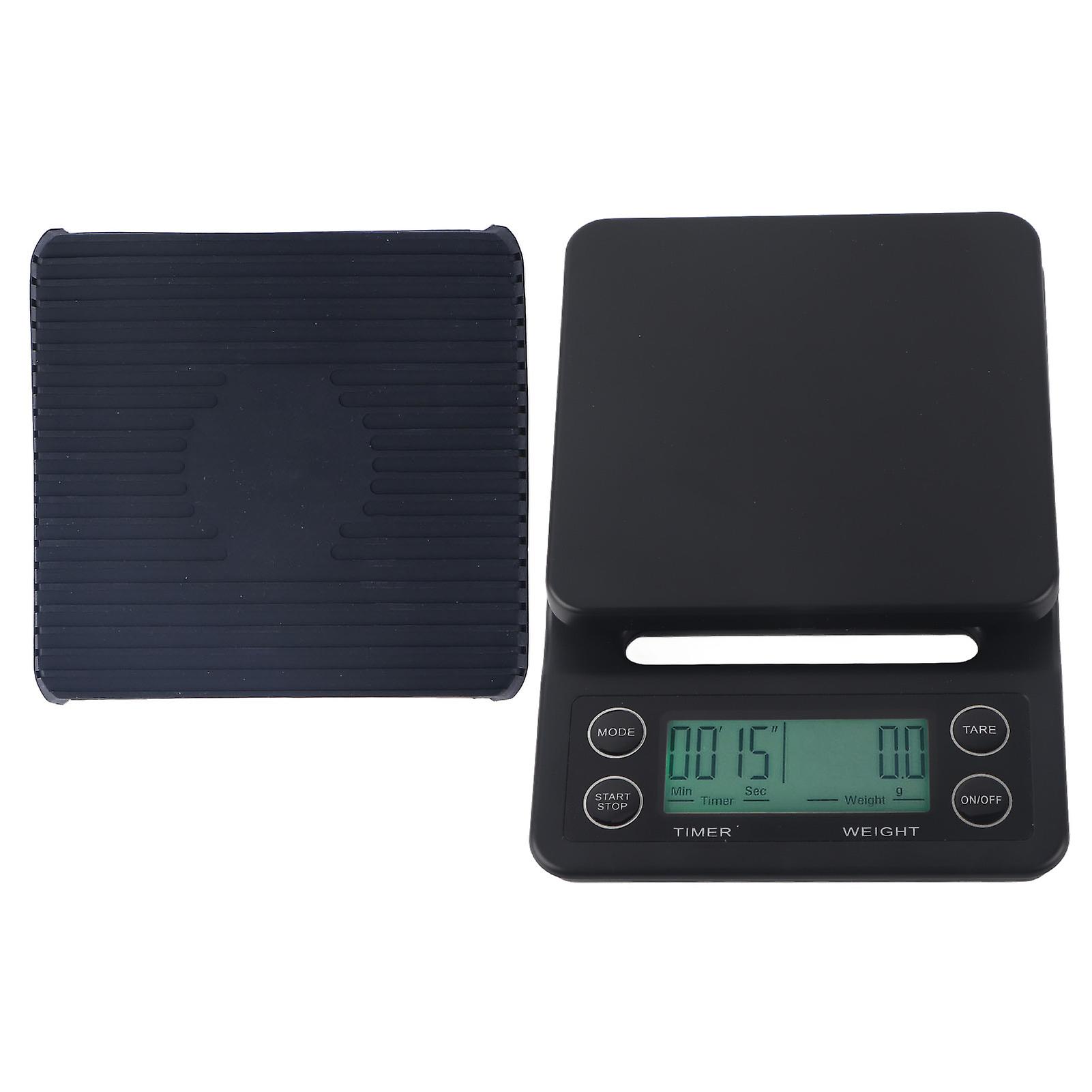 Coffee Bean Scale Maximum 5kg Timer Function High Accuracy Large LED Screen Different Units Coffee Scale
