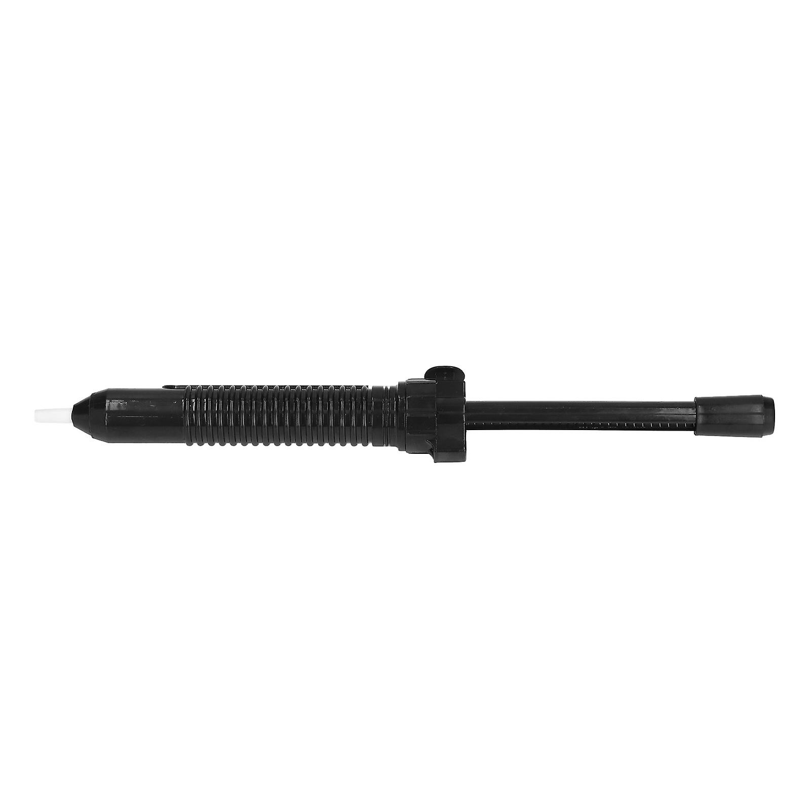 Qukaim Solder Vacuum Pump Desoldering Pump Solder Sucker Vacuum Tool, ABS Soldering Tool for Maintenance and Repair, Black