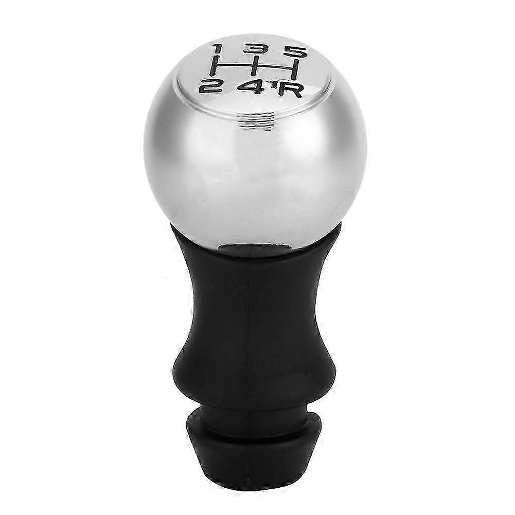Car Shift Knob 5 Gears Shifter Lever Knob Professional Car Replacement Part(Black)