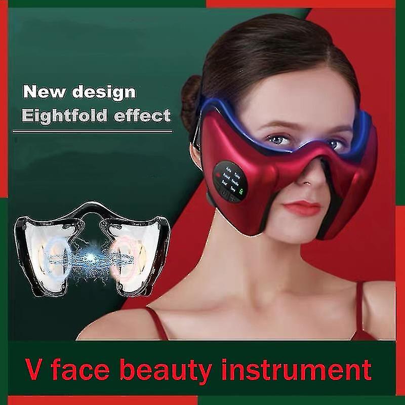 Smart Facial Massager Lifting And Firming V-shaped Face-lifting Device All-round Body Shaping Anti-aging Beauty Instrument