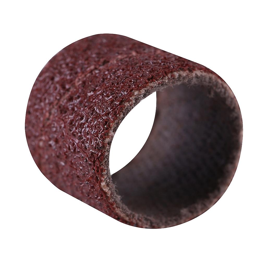 Drum Sanding Bands & Mandrel Kit 100pcs #80 Grit 1/8" Rod