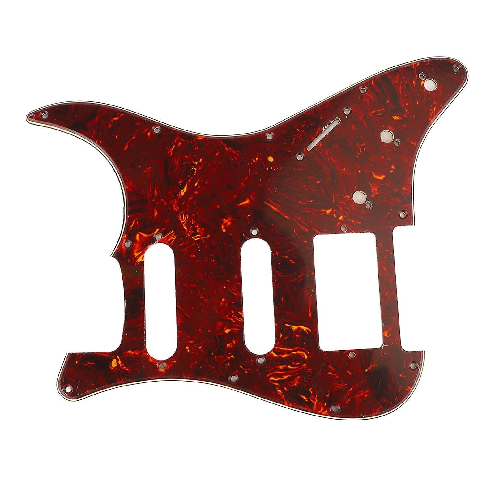 2024 Elgitarr Plektrumskydd PVC Plastskydd Scratch Board Frontplatta Panelkåpa Instrumenttillbehör Magmatic Striae Färg GSSH70