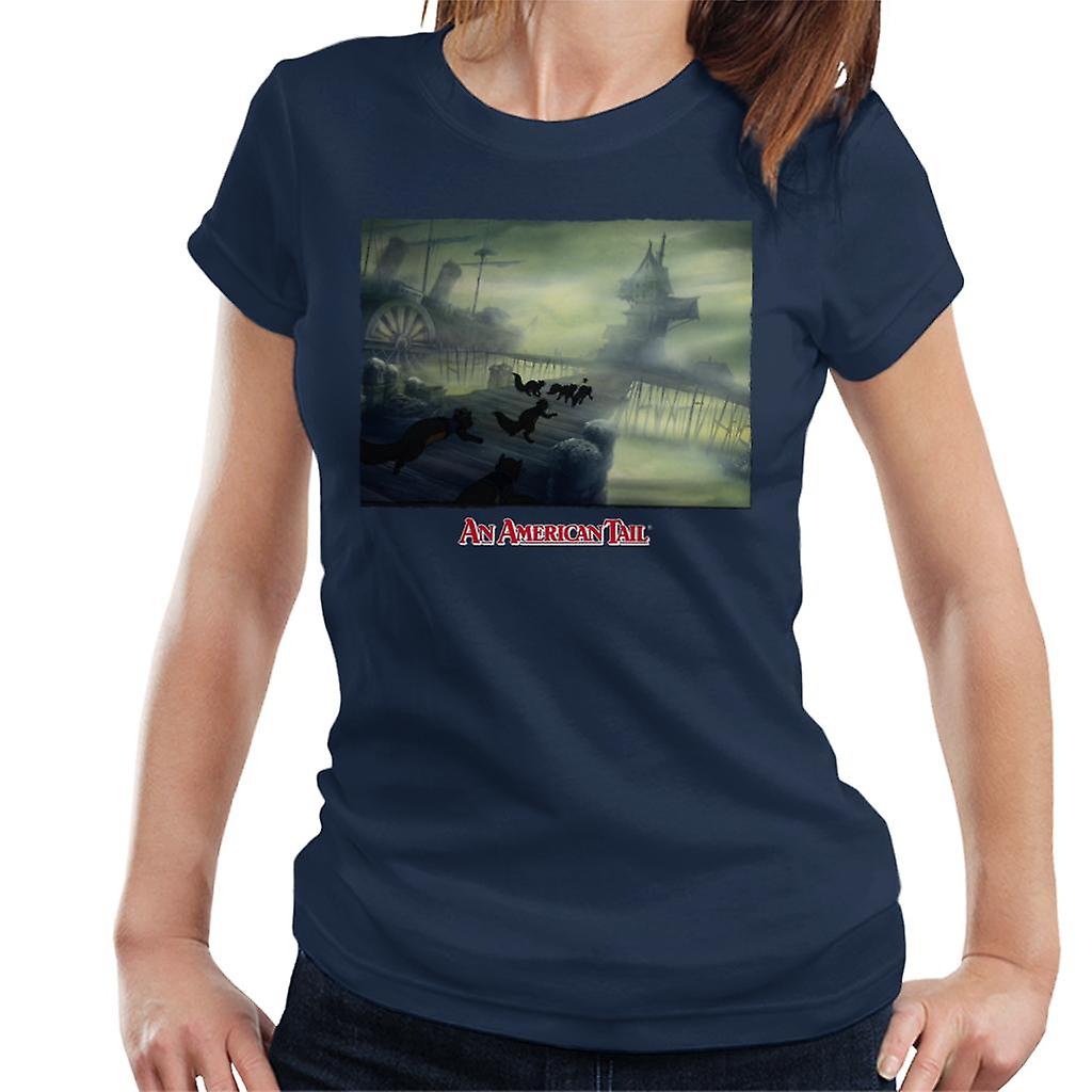An American Tail Cats Chasing Women's T-Shirt