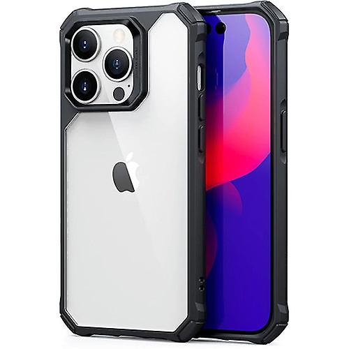 Esr Iphone 14 Pro Max Air Armor Strong Protective Tough Black/clear Back Case