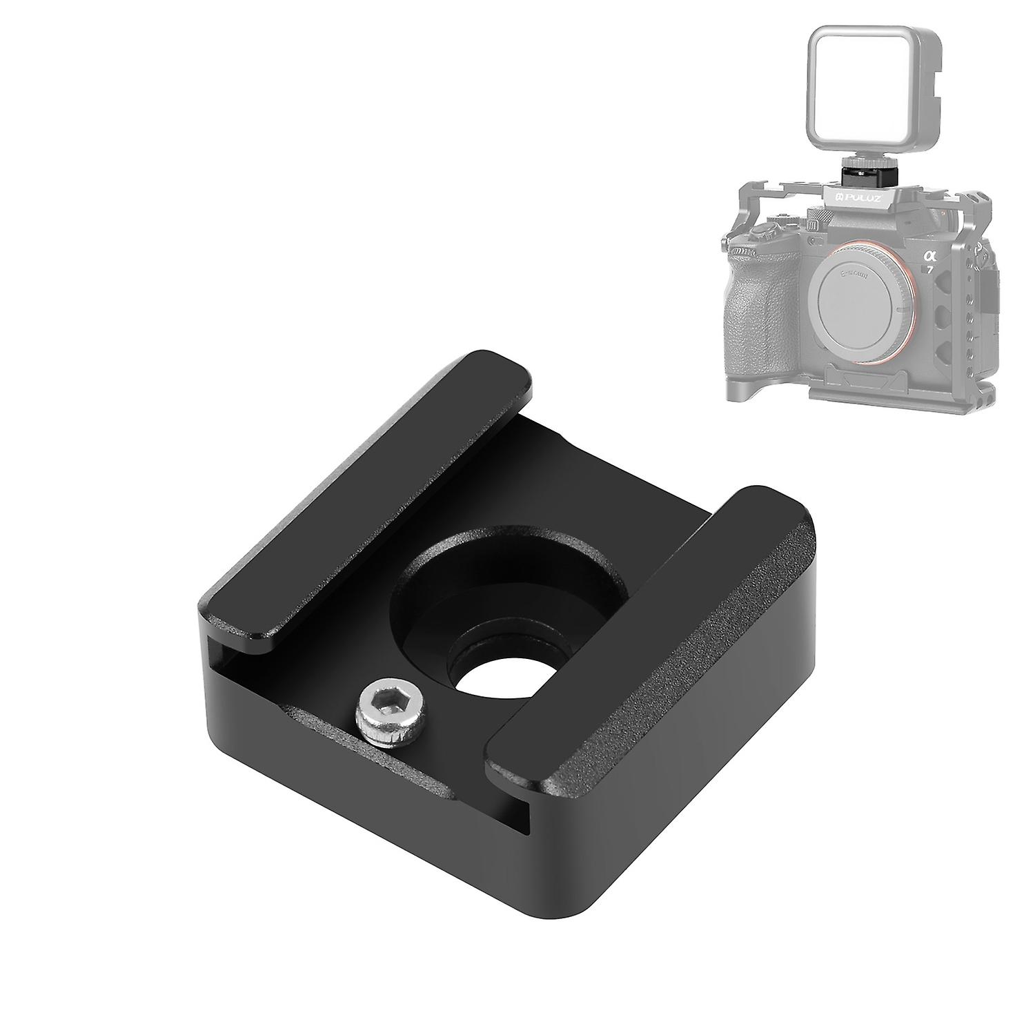 Hot Shoe Mount Adapter Microphone Flash Light Bracket