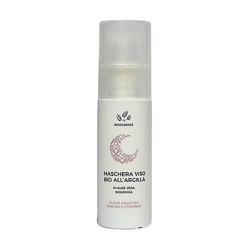 Organic Clay Face Mask 50 ml of cream