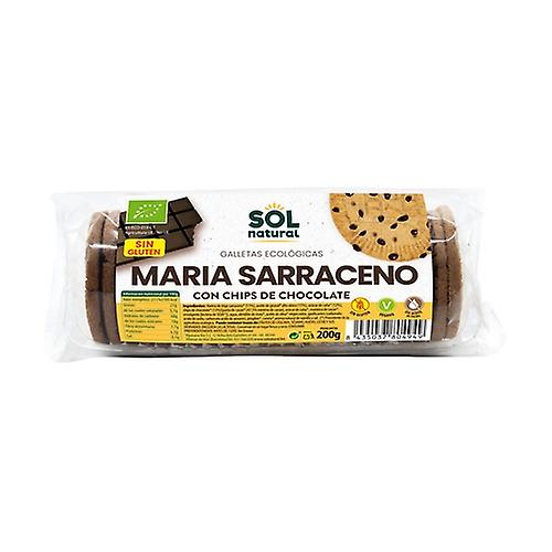 Maria buckwheat cookies with organic chocolate chips 200 g