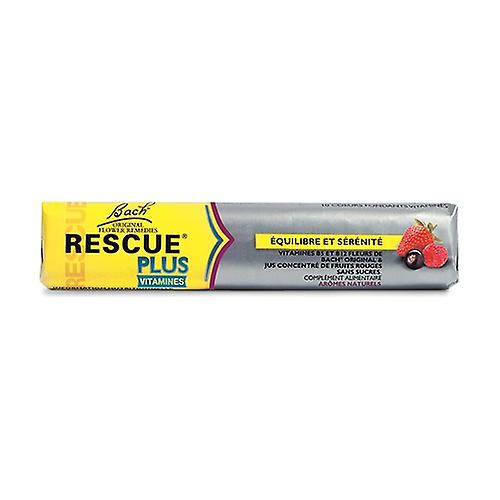 RESCUE® PLUS Fondant hearts with red fruits 10 units