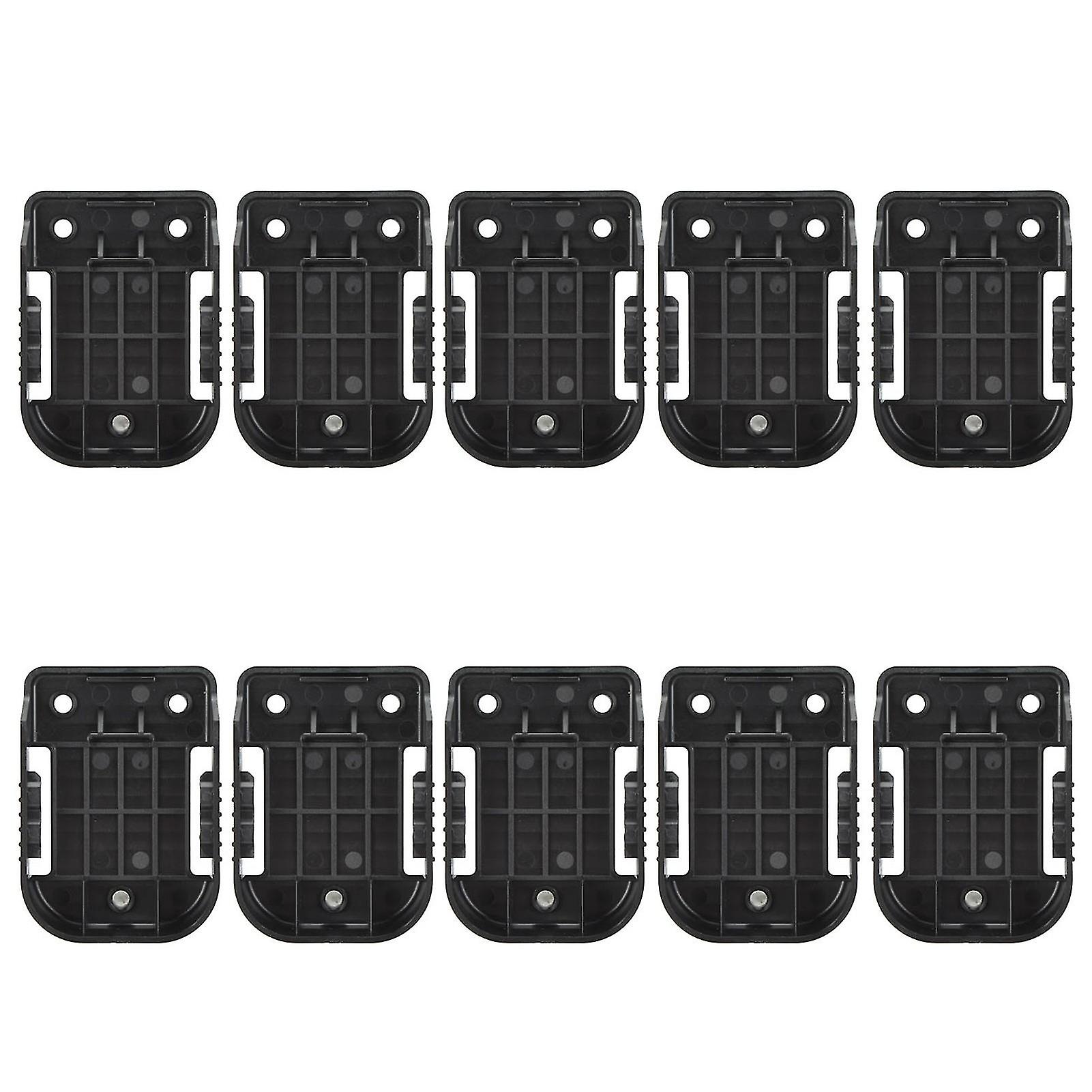 Bosch 18V Battery Mount Holder, 10Pcs Lithium Batteries Storage Rack Buckle for Power Tools