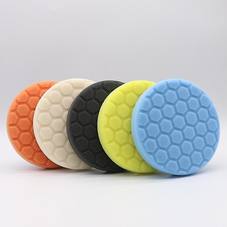 Set of 5 bonnets for polisher - 165 mm