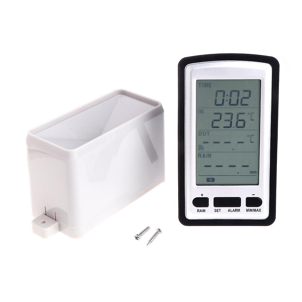 Weather Station Rainfall Statistics Recorder Wireless Rain Gauge Rain Meter