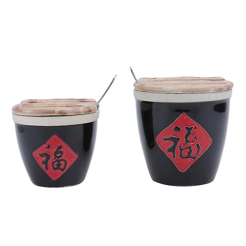 2set Ceramic Seasoning Bottle