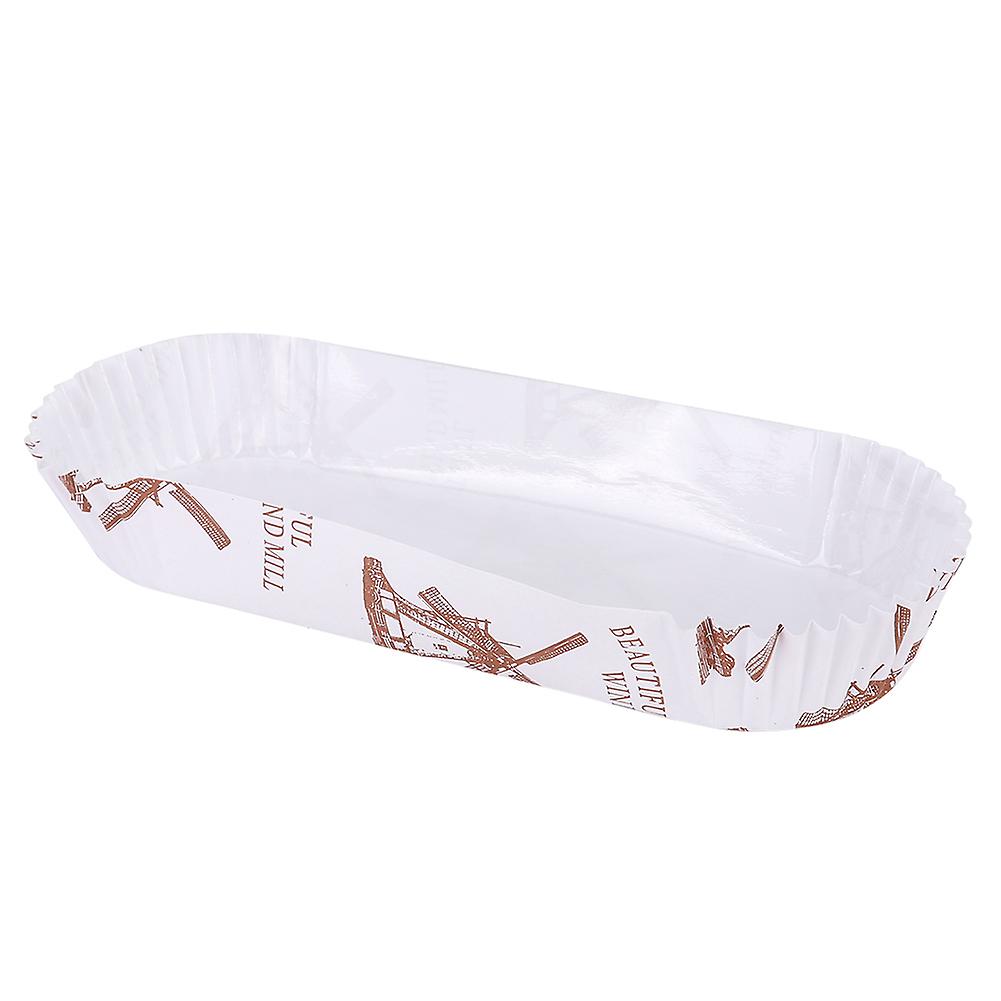 300Pcs Windmill Type PET Cupcake Wrappers 14.5x5x3cm Baking Cups