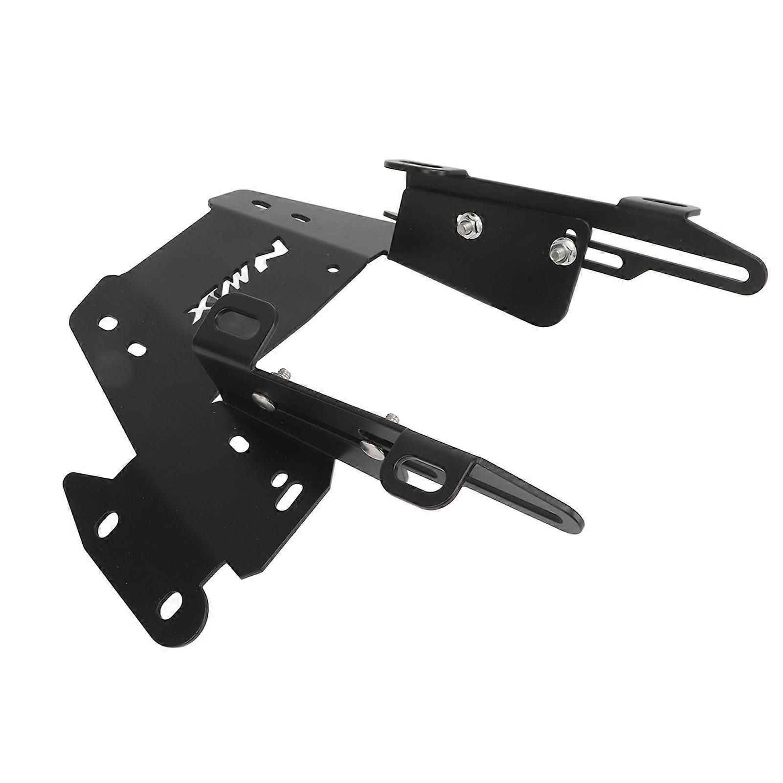 3PCS Motorcycle Windshield Bracket Adjustable Black Strong Stability Replacement for Nmax 155 2020‑2022 