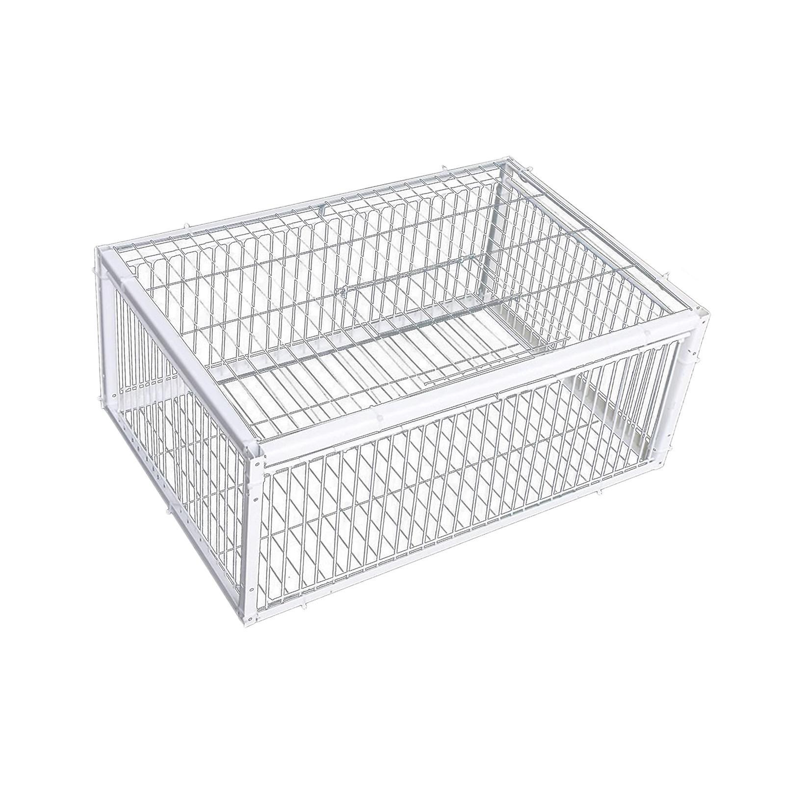 حمامة فخ قفص 15.75 "x11.81" x10.24 "حمامة قن لمزارع بساتين الدجاج 4 باب