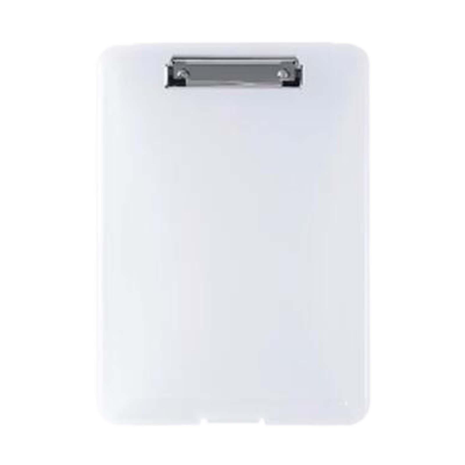 Clipboard with Storage Heavy Duty Clipboard Folder for Work Classroom Office clear