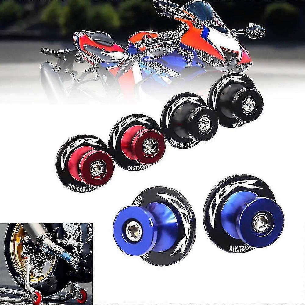 Regolatori Di Precarico Forcella CNC 19mm Per CBR600RR, CBR1000RR E CB1000R – Kit 1 Paio In Alluminio (Blu)