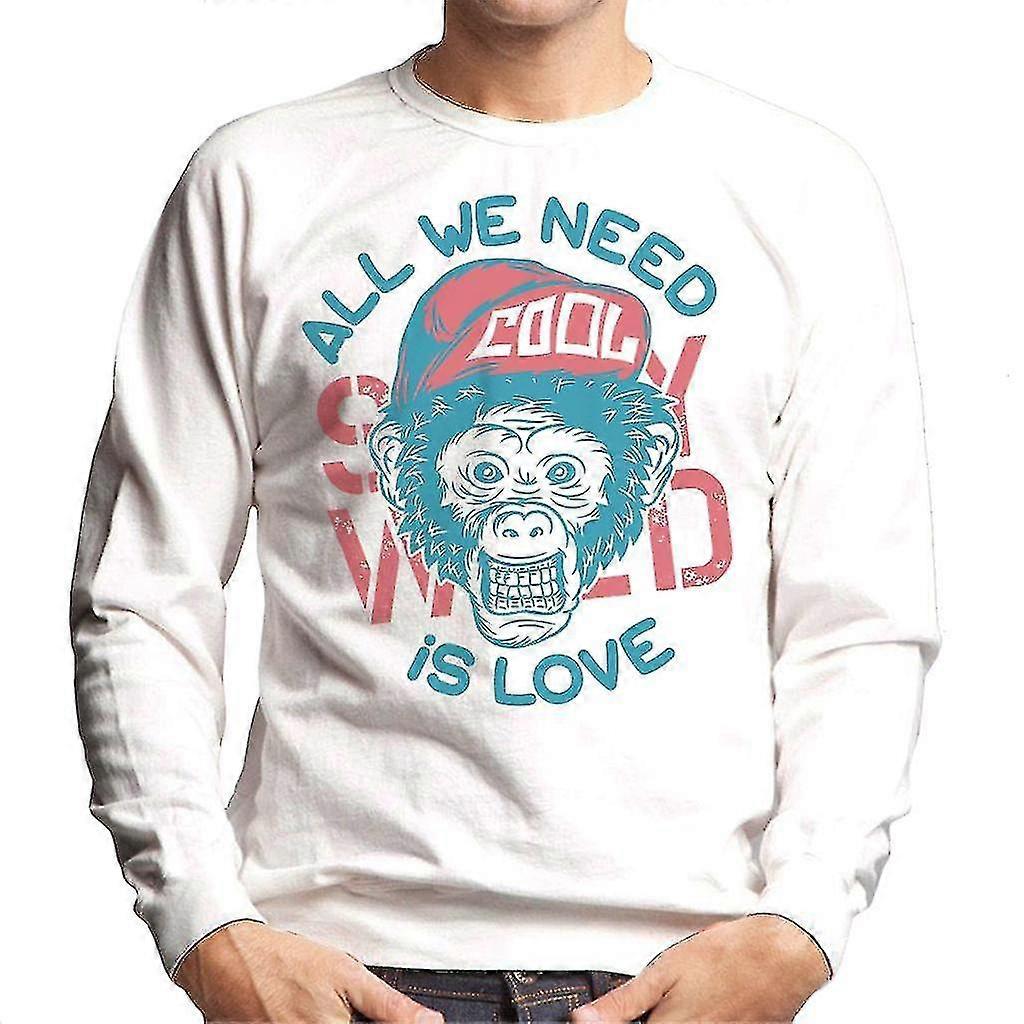 All We Need Is Love Monkey mannen Sweatshirt