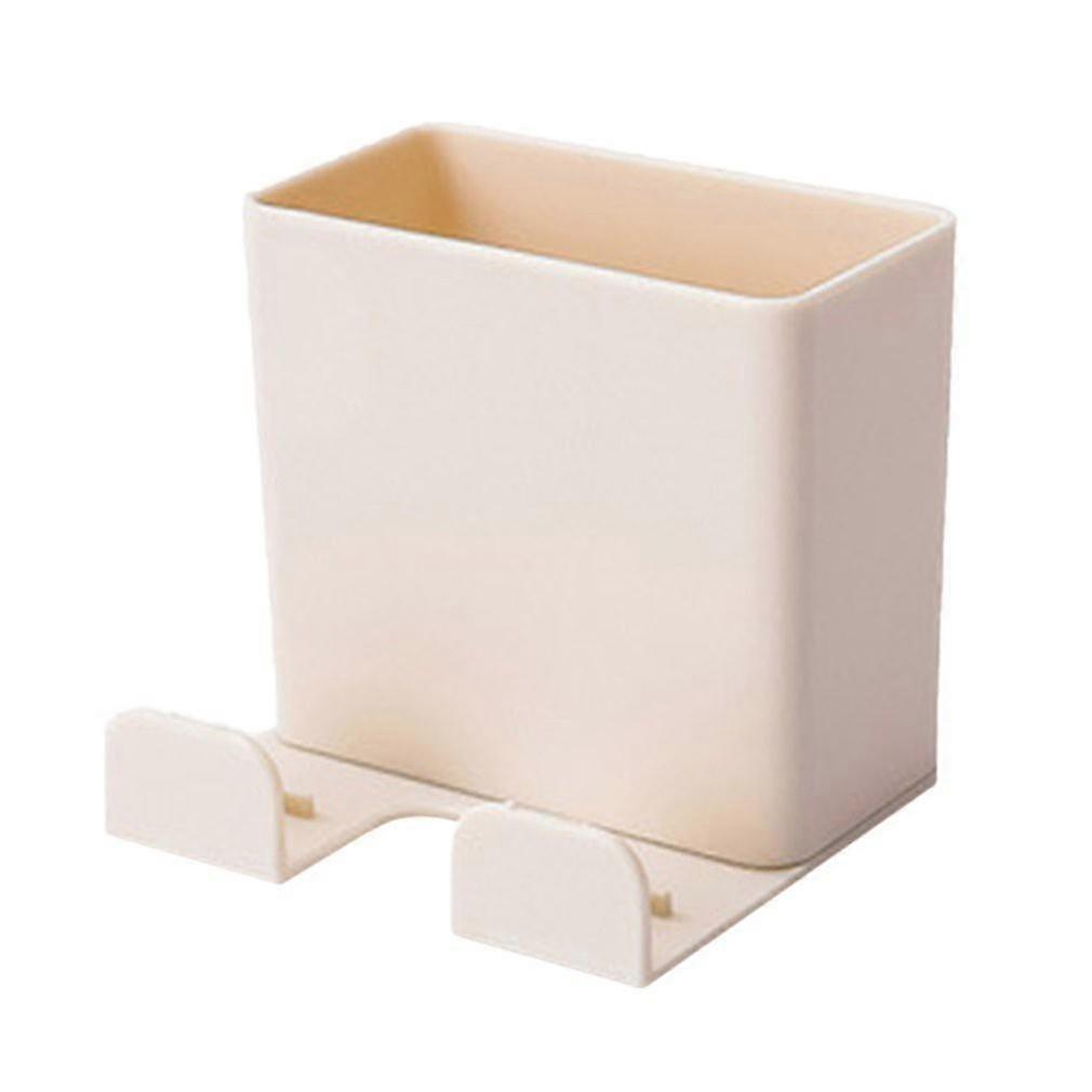 Wall Mounted Remote Control Phone Plug Stand Multi Function Household Storage