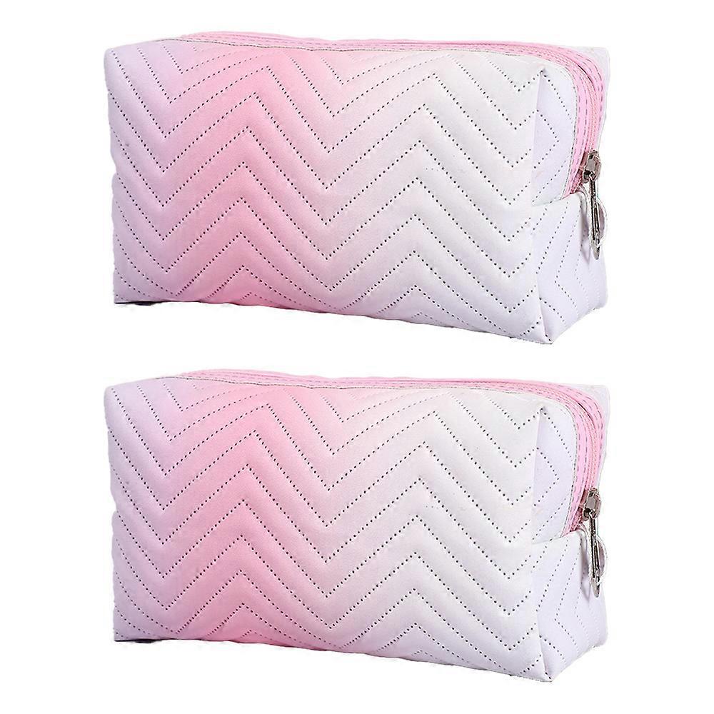 Gradient tredimensionell kosmetisk väska, resenecessär, kosmetisk förvaringsväska