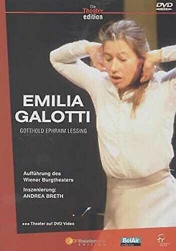 Gotthold Ephraim Lessing Emilia Galotti DVD (2017) cert E NEW - Region 2
