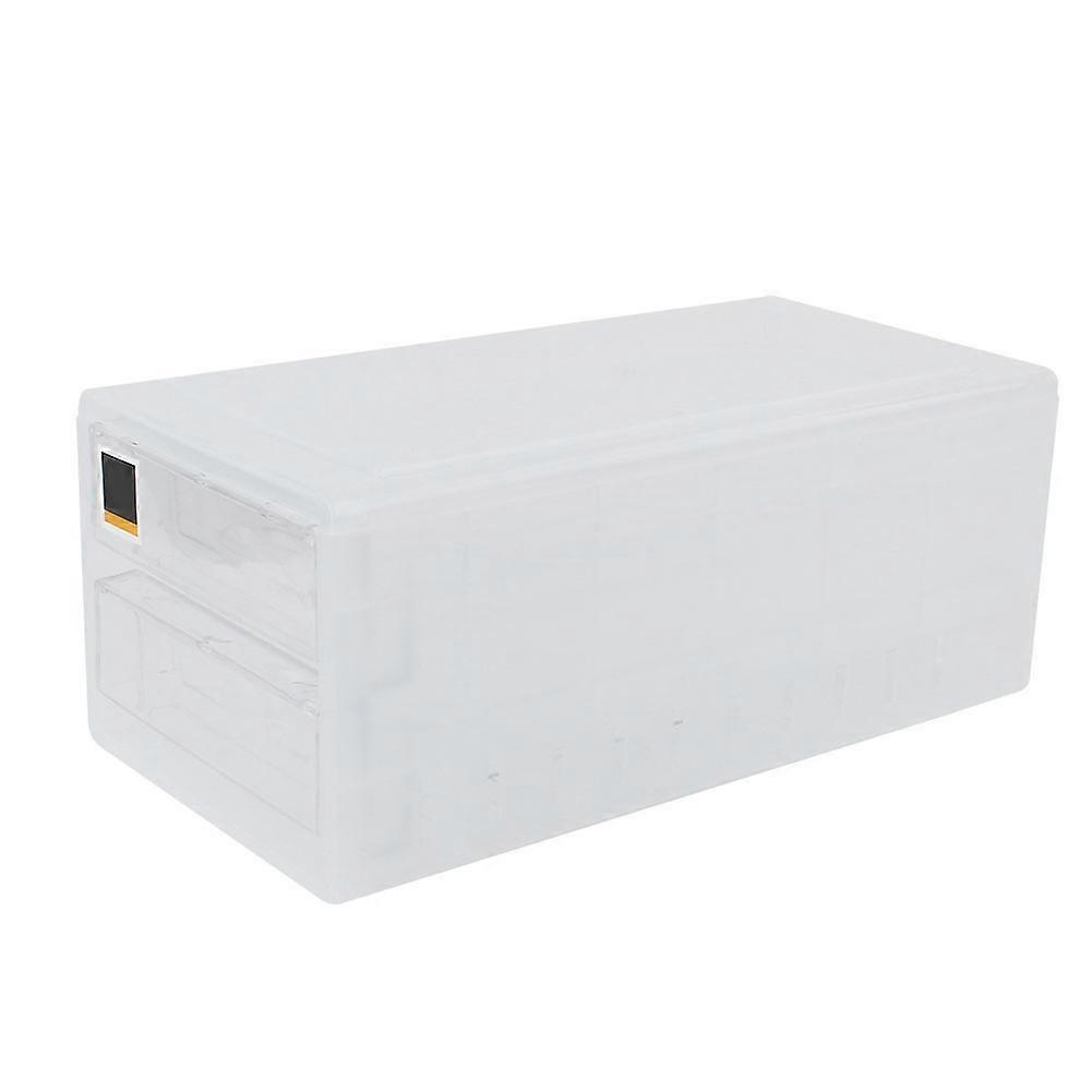 Egg Storage Box Drawer Type Kitchen Double Layer 24 Transparent Egg Storage Box