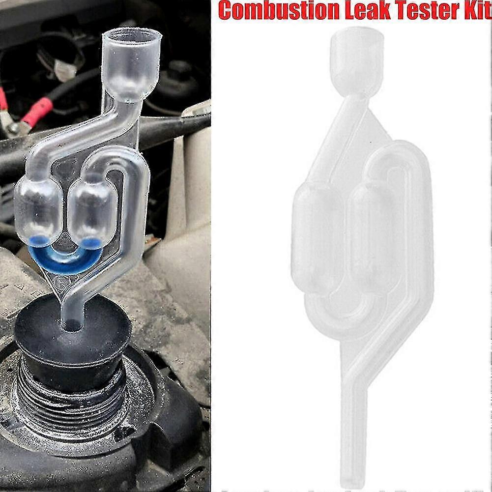 1pc Plastic Car Combustion Leak Tester Tool Detector For Cylinder Head Gasket Combustion Gas Leaks Engine Checks Nv7