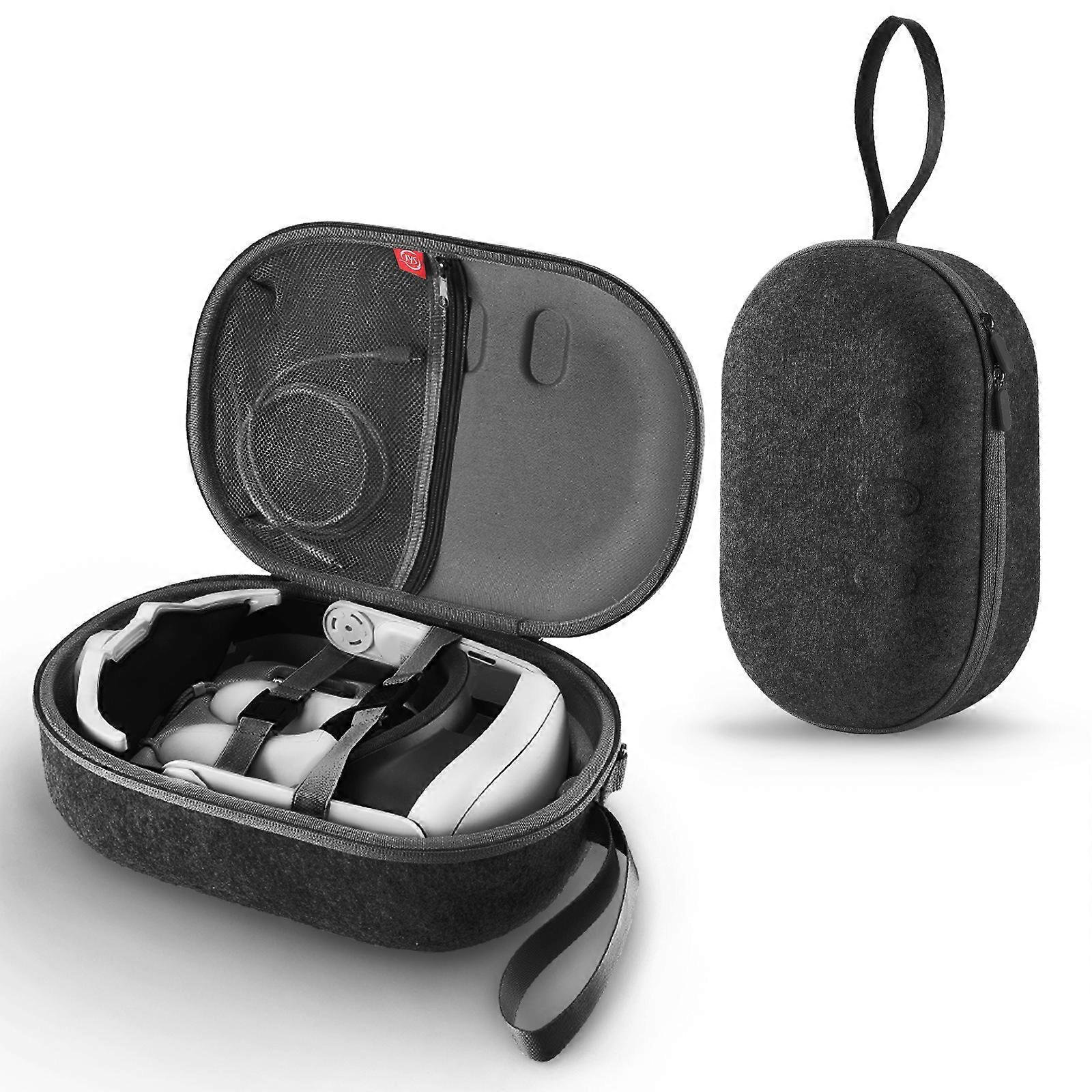 Vr Headset Case Vr Headset Carrying Bag Pouch Hard Case Storage Bag Portable Carrying Case Anti-Collision Storage Case for Meta Quest 3