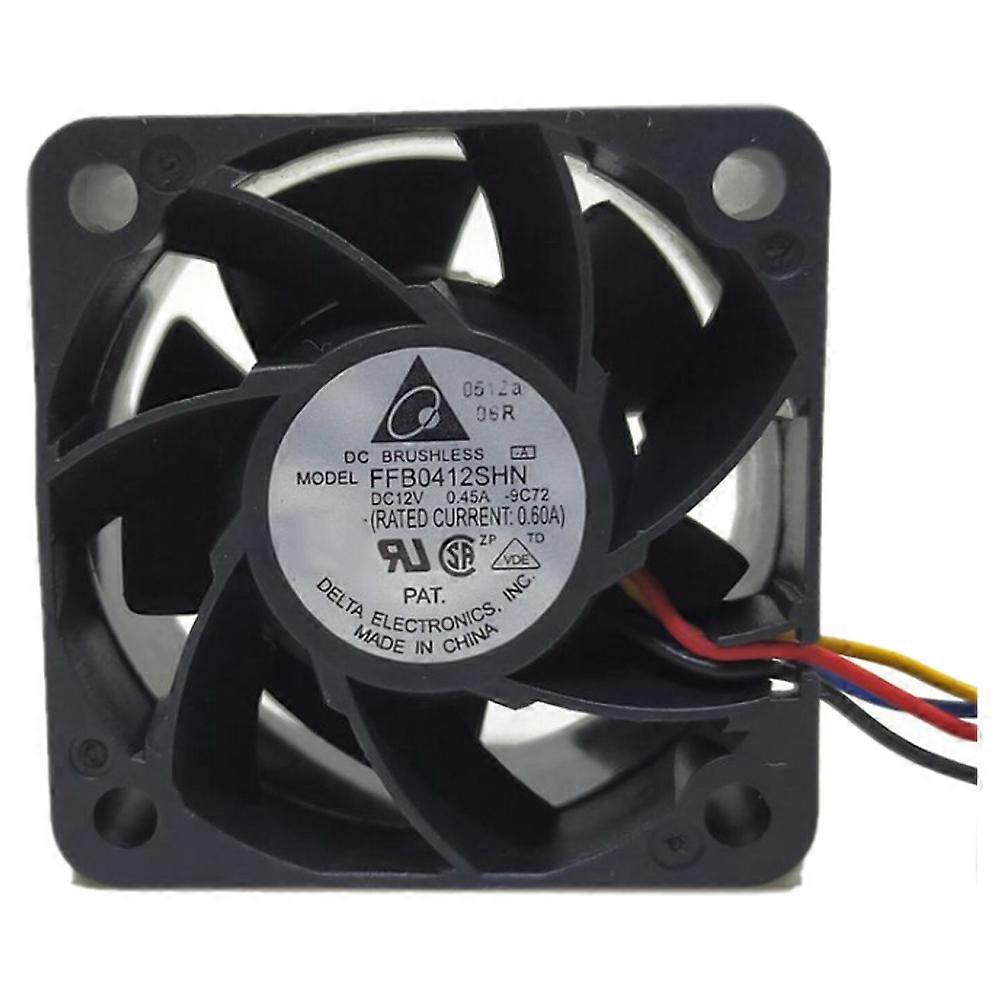 FFB0412SHN 4028 40MM 40X40X28MM Server Fan Big Cooling Fan 12V 0.45A -Violent Fan 4Pin Connector