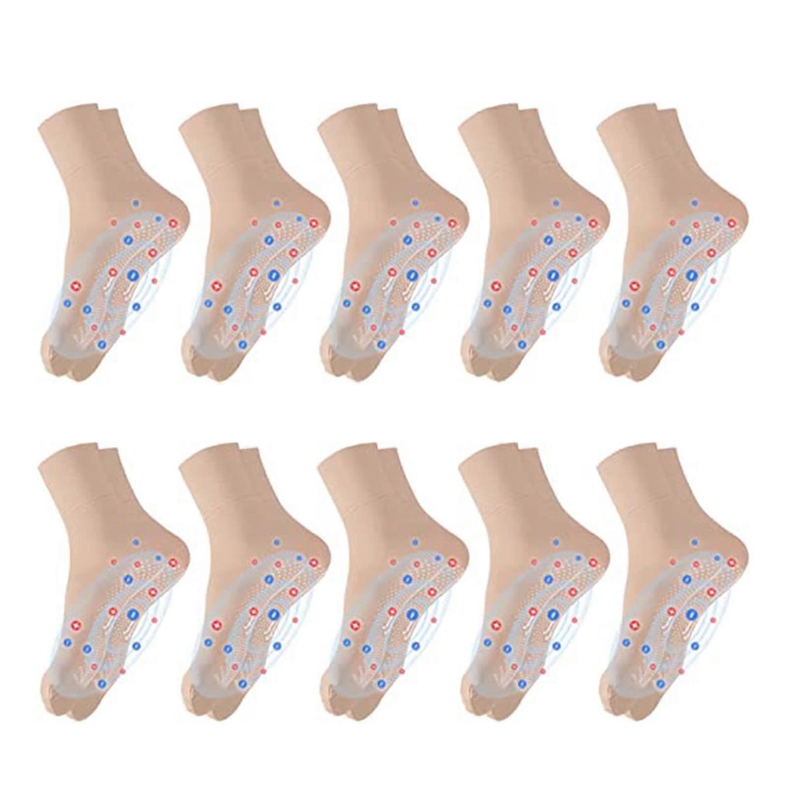 Summer Thin Stretch Stockings Breathable Mesh Net Tight Anti-skid Stockings 10 Pairs Festival Gift for Adult Family