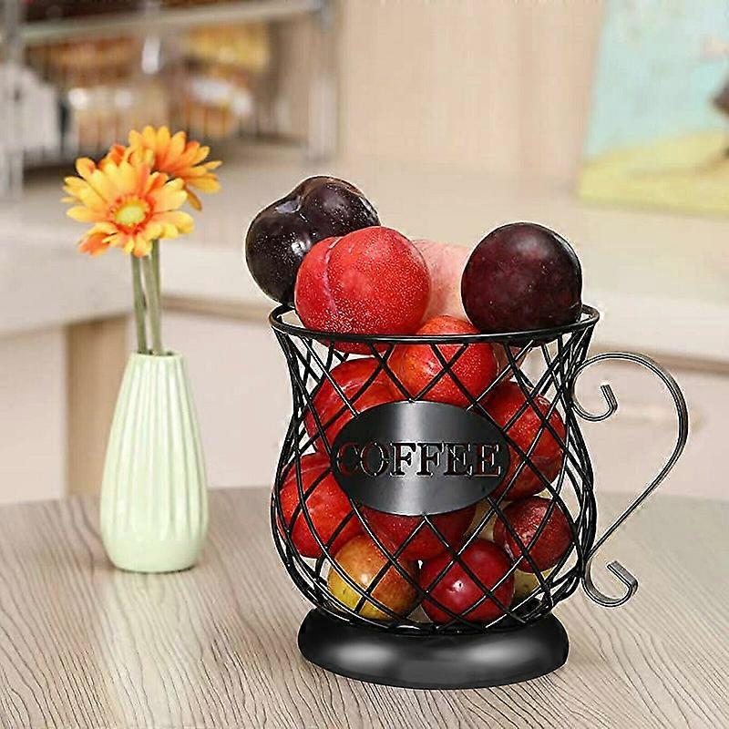 Multifunctional Storage Rack Mug Cup-Shaped Anti-rust Coffee Pod Holder Storage Rack For Coffee Bar