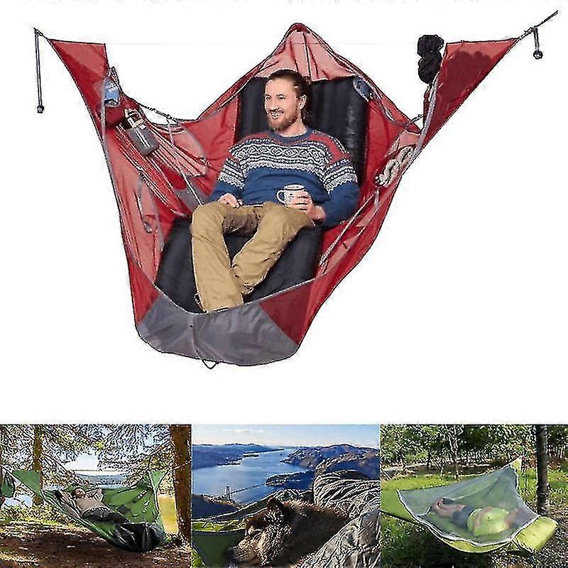 Outdoor Flat Schlaf Hngematte Zelt Familie Outdoor Camping Hngematte  Anti-Riss Anti-Moskito-Schlafsack Selbstfahrende Reiseausrstung | Fruugo CH