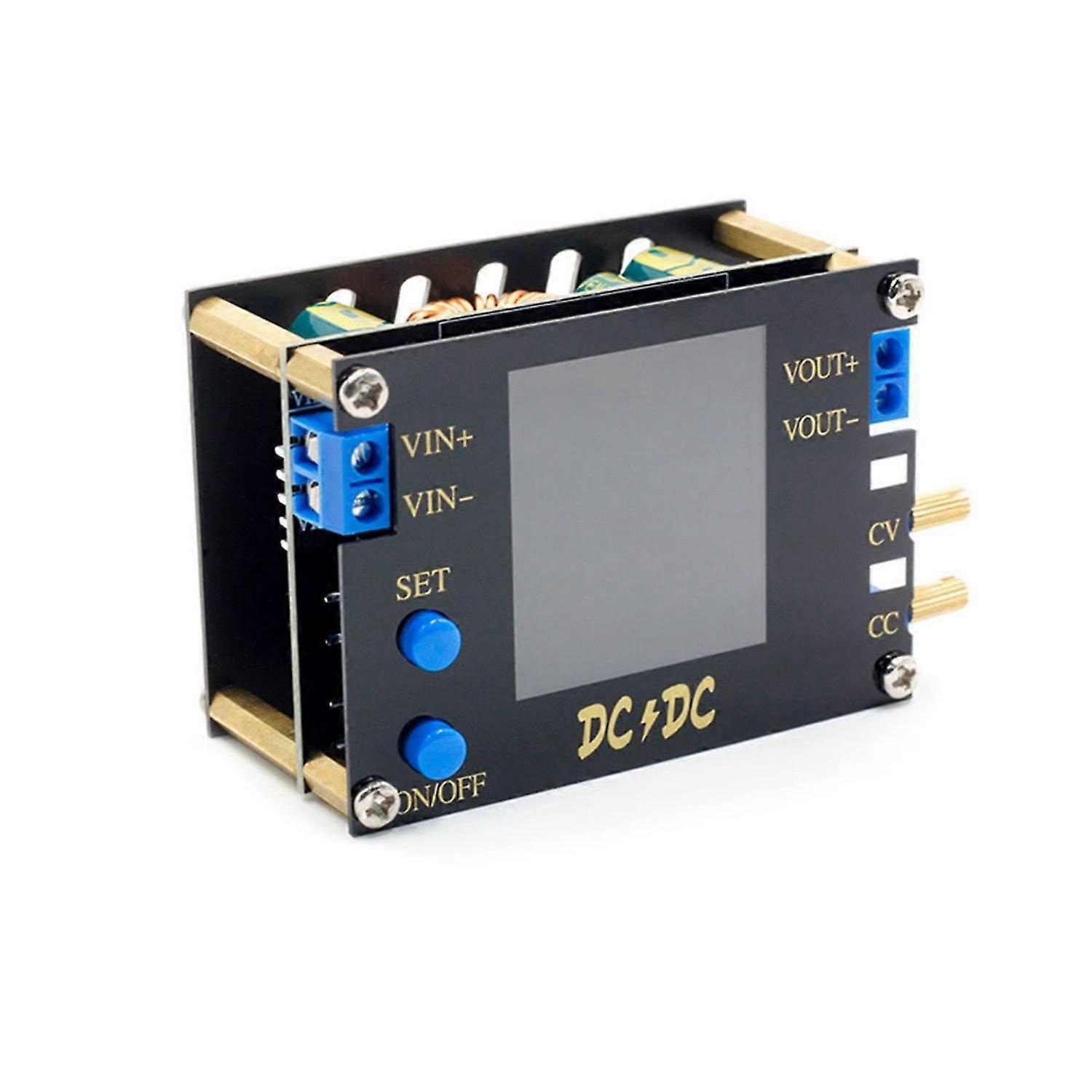 DC Automatic Boost Buck Converter CC CV Power Adjustable Regulated Power Supply Voltmeter Ammeter