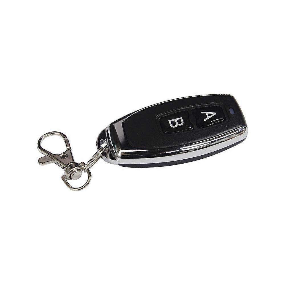 Universal 1527 metal remote control 2 keys learning code fixed code remote control 433 wireless 433 key siren,2024 Ping