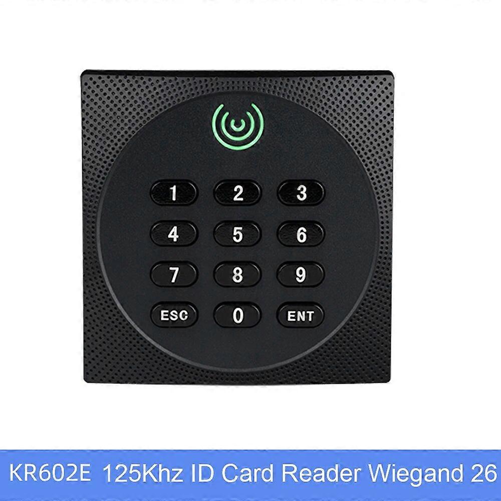 Waterproof Card Slave Reader Wiegand 26 34 Card Password Reader for Door Access Control System IC Reader KR602E