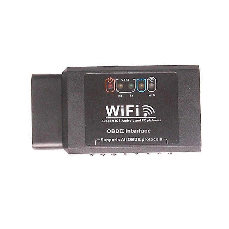 ELM327 WIFI Black PIC18F25K80 Car Diagnostic Wireless ELM 327 Interface Hardware V1.5 For iOS iPhone iPad Android Windows