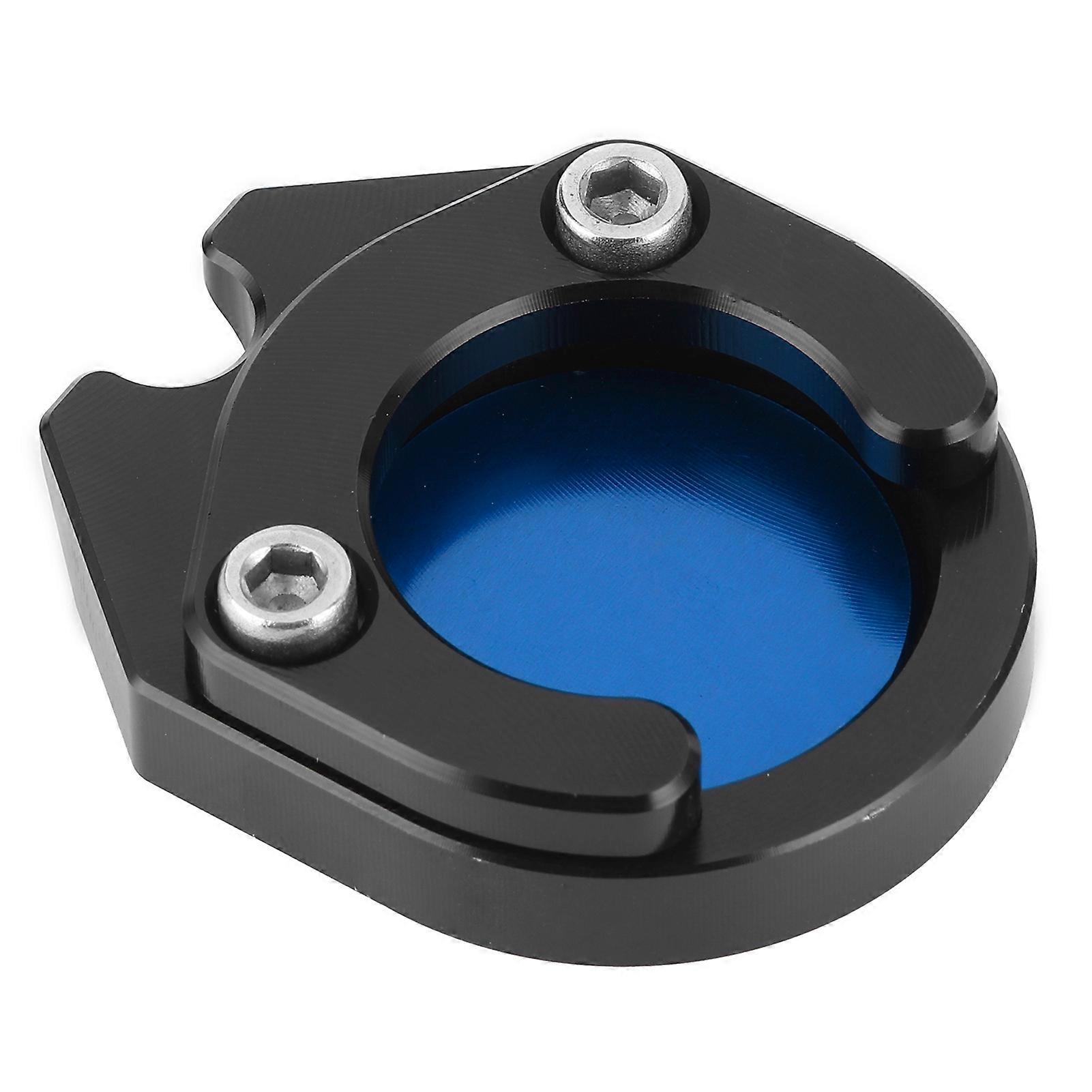 Center Mount Foot Stand Extension Enlarger Pad Fit for Yamaha NMAX155 NMAX125 XMAX 125 NVX155Blue