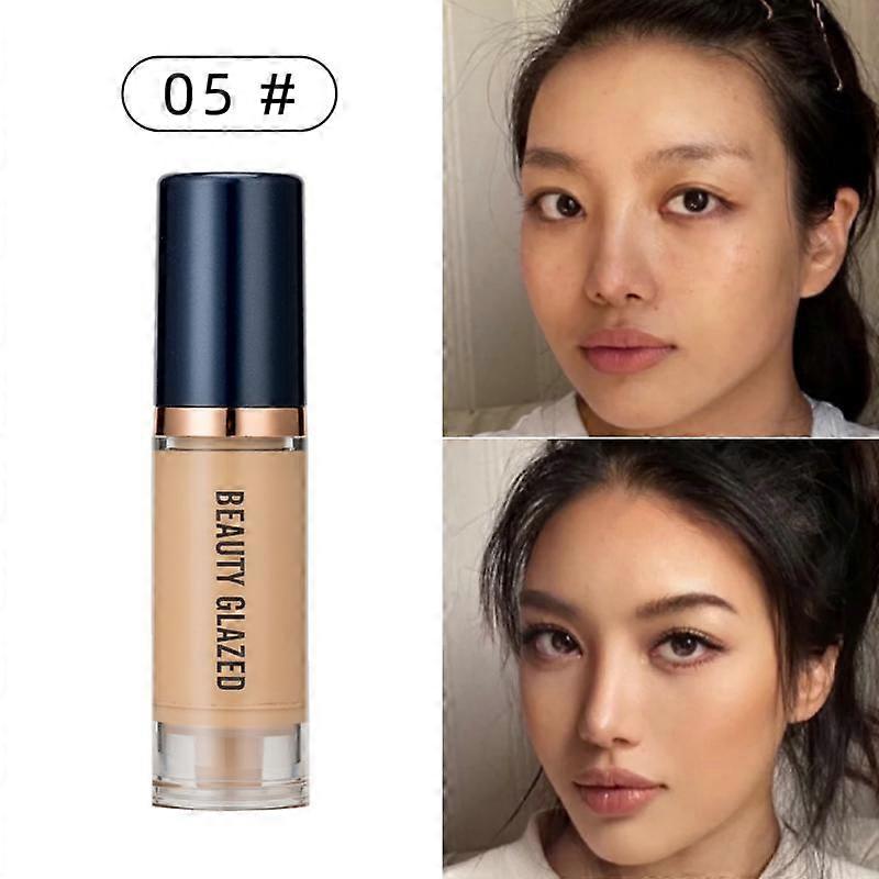 6 Color Waterproof Matte 6ml Liquid Foundation BB Cream Base Primer Moisturizing